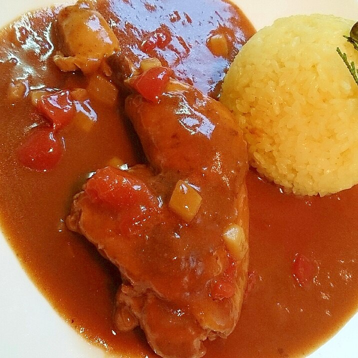 骨付きチキンレッグカレー